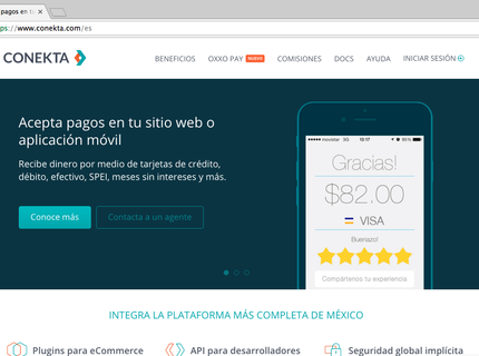 Módulo Pasarela de Pago vía CONEKTA