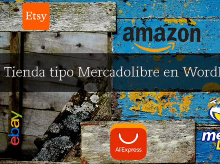 ¡Tienda en línea como Mercadolibre o Ebay!